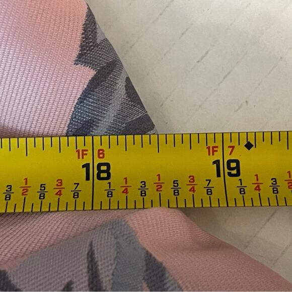 Badgley Mischka Powder Pink With Blue Floral Royal CastleCore Dress NWOT Size 6 - Picture 12 of 15